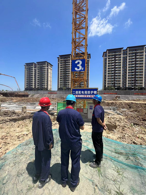 公司開(kāi)展塔吊專(zhuān)項(xiàng)檢查 公司開(kāi)展塔吊專(zhuān)項(xiàng)檢查