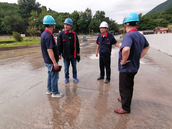 公司開(kāi)展二季度安環(huán)、消防、防汛綜合大檢查