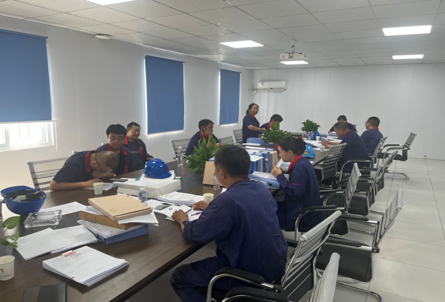 公司開展年度質(zhì)量、環(huán)境、職業(yè)健康安全管理體系內(nèi)審工作